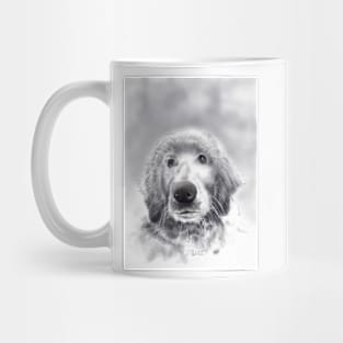 Young golden retriever Mug